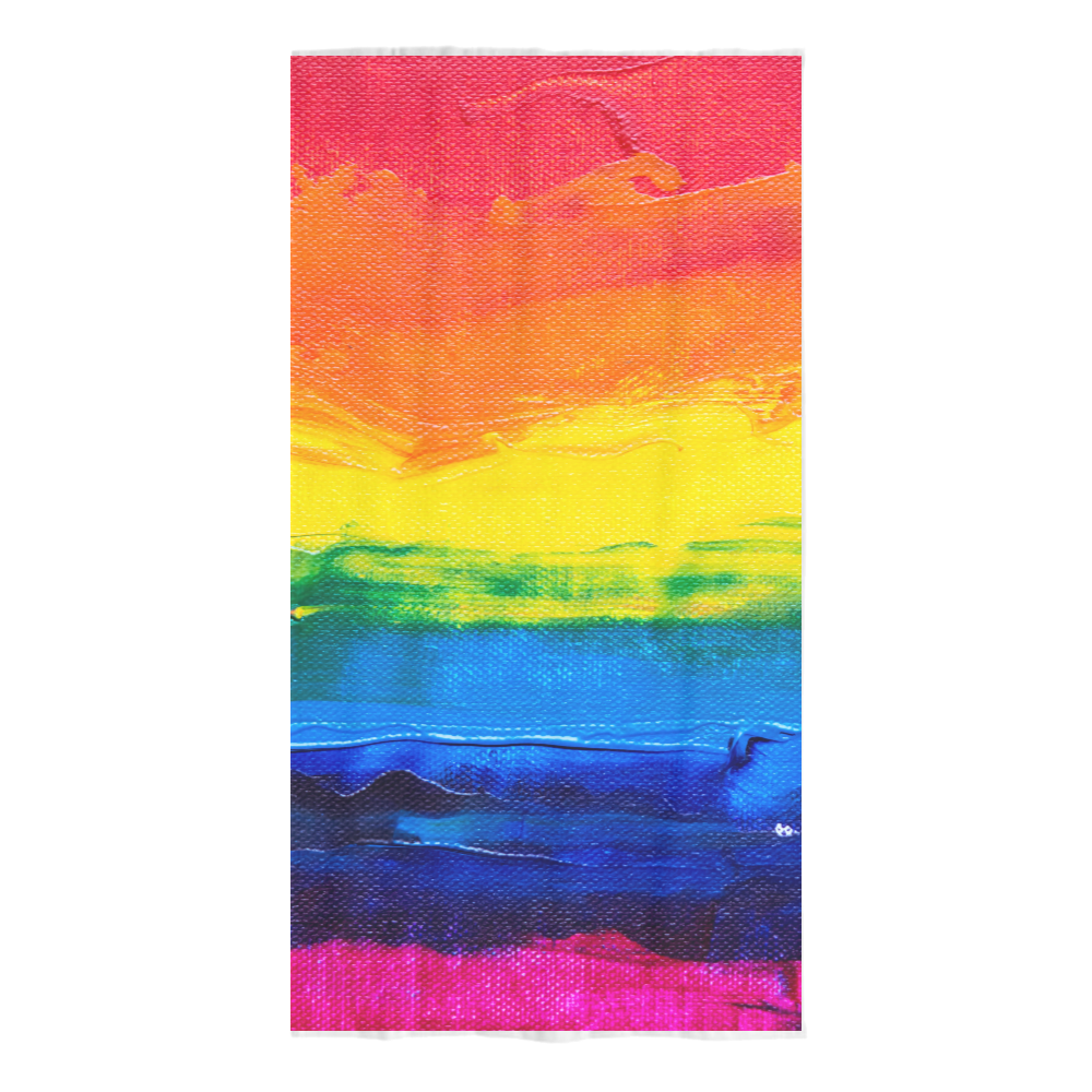 Rainbow Pride Premium Beach Towel