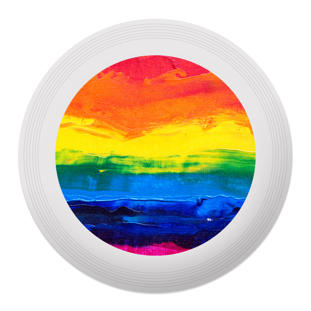 Rainbow Pride Frisbee