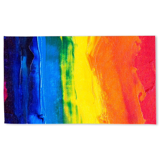Rainbow Pride Cotton Twill Tablecloth
